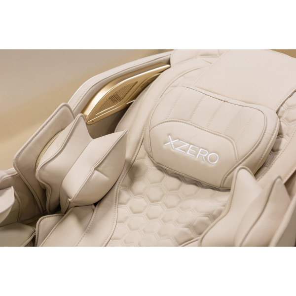 Масажне крісло XZERO LX 200 Lite Luxury White-1 каретка.