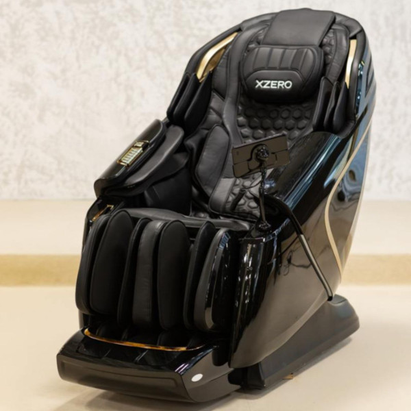 Масажне крісло XZERO LX 200 Lite Luxury Black-1 каретка.