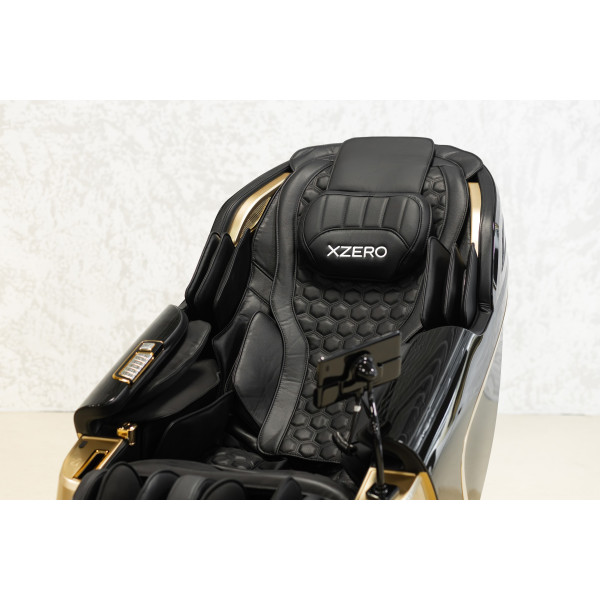 Массажное кресло XZERO LX 200 Luxury Black-2 каретки.